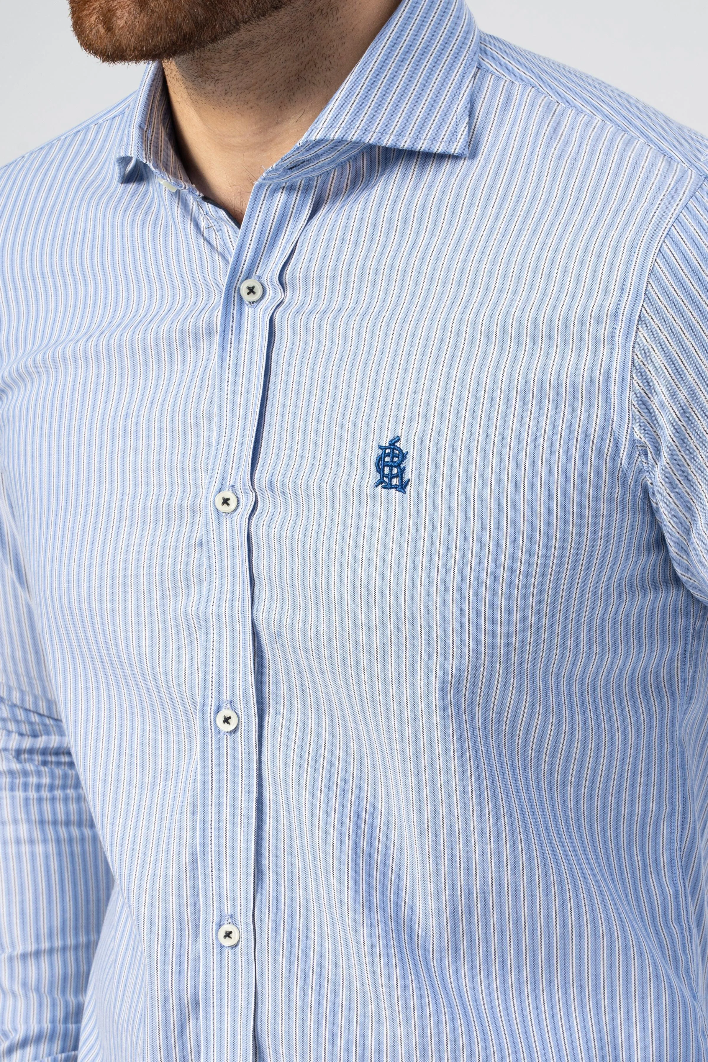 SEMI FORMAL SHIRT BLUE