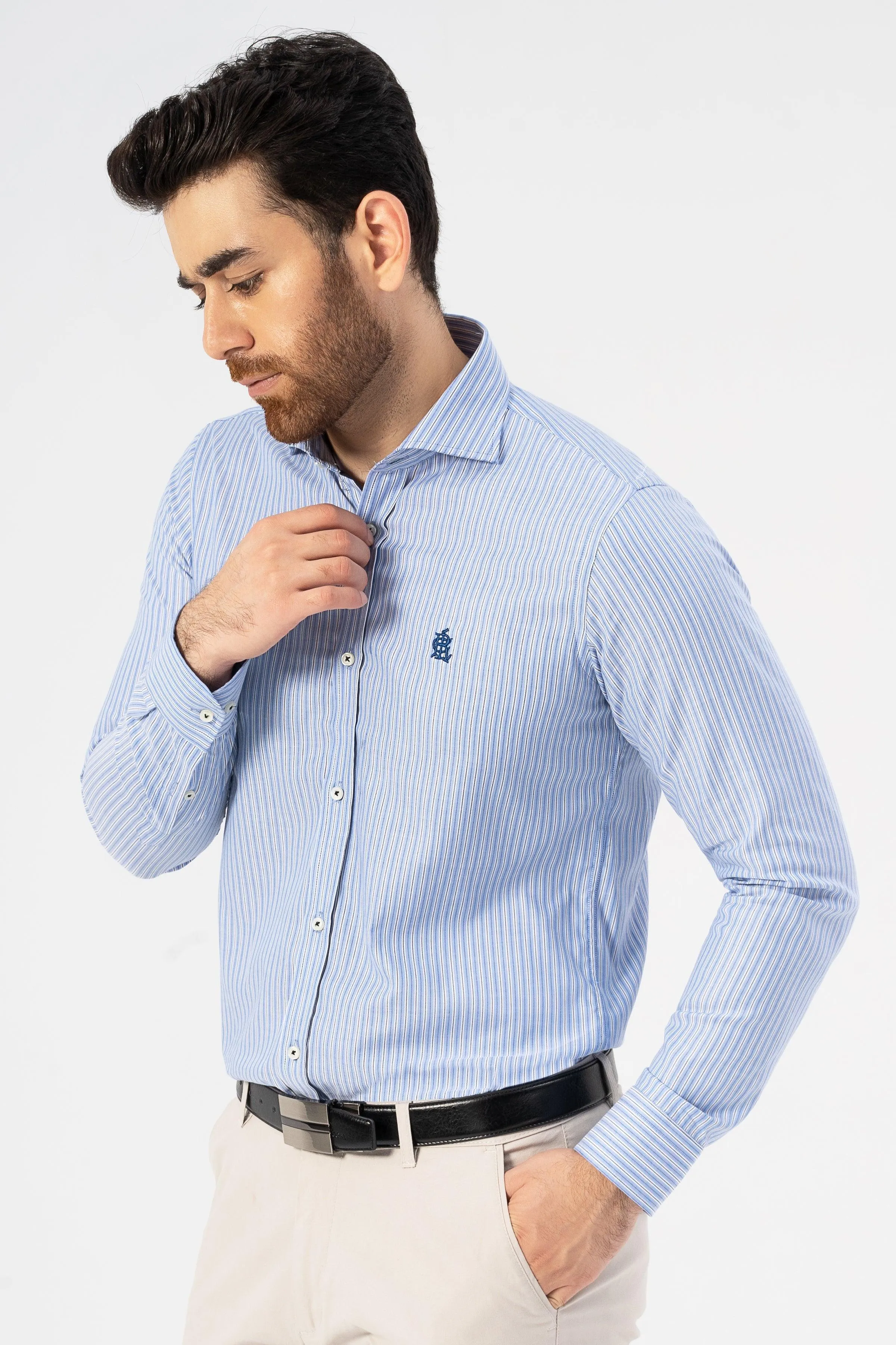 SEMI FORMAL SHIRT BLUE
