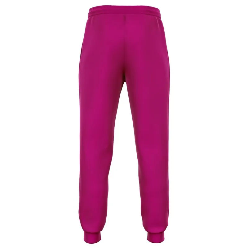 Shaded Magenta Joggers | Unisex | with PLUS sizes | C0M100Y0K30