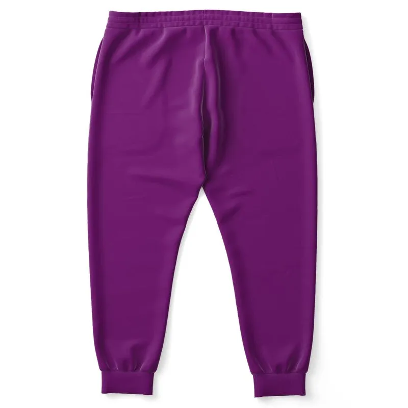 Shaded Purple Joggers | Unisex | with PLUS sizes | C50M100Y0K30
