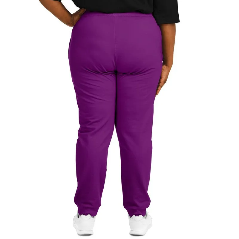 Shaded Purple Joggers | Unisex | with PLUS sizes | C50M100Y0K30