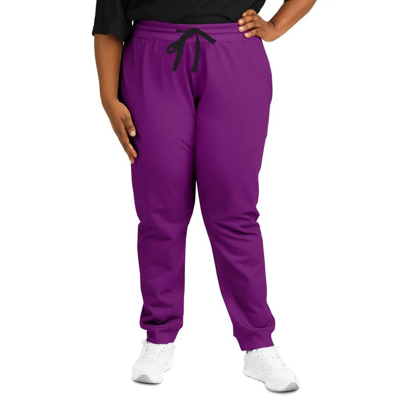 Shaded Purple Joggers | Unisex | with PLUS sizes | C50M100Y0K30