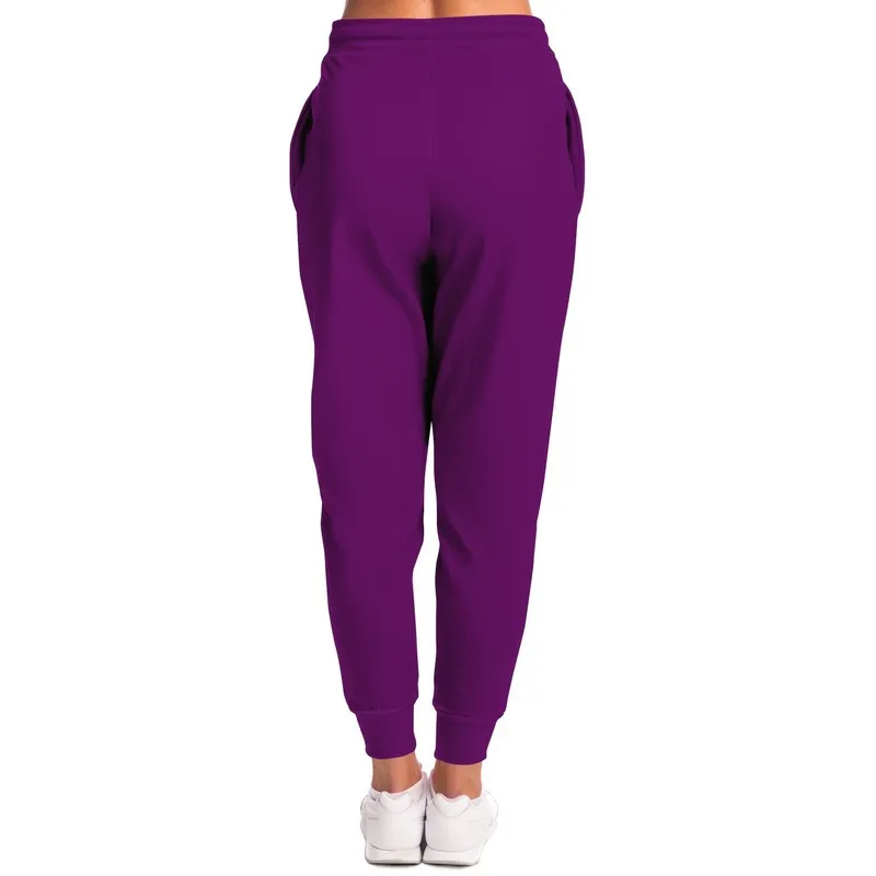 Shaded Purple Joggers | Unisex | with PLUS sizes | C50M100Y0K30