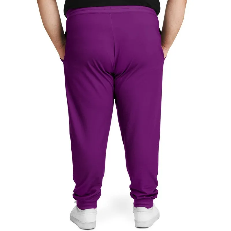 Shaded Purple Joggers | Unisex | with PLUS sizes | C50M100Y0K30