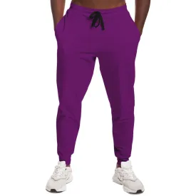 Shaded Purple Joggers | Unisex | with PLUS sizes | C50M100Y0K30