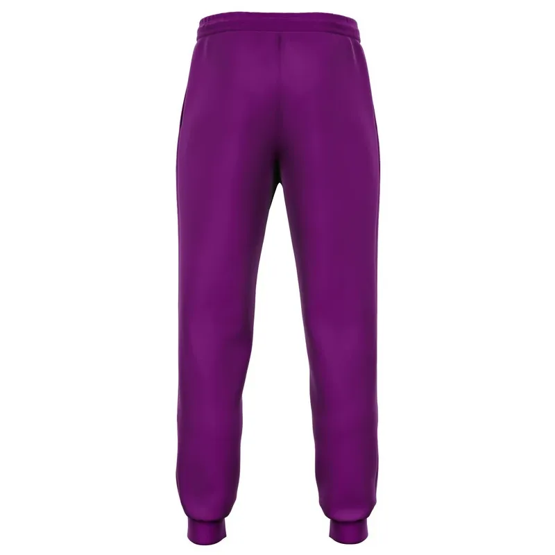 Shaded Purple Joggers | Unisex | with PLUS sizes | C50M100Y0K30