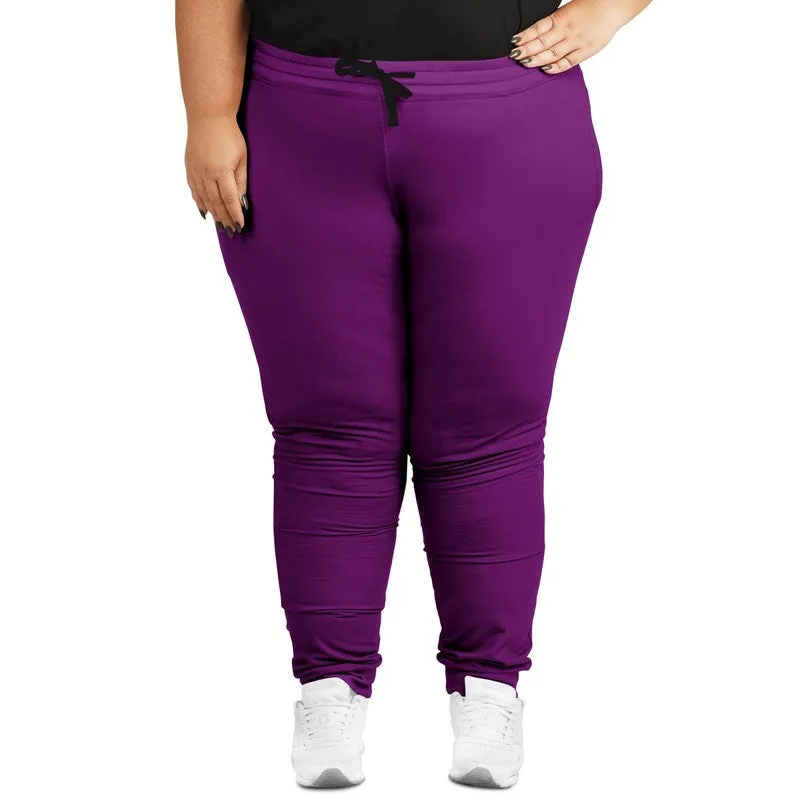 Shaded Purple Joggers | Unisex | with PLUS sizes | C50M100Y0K30