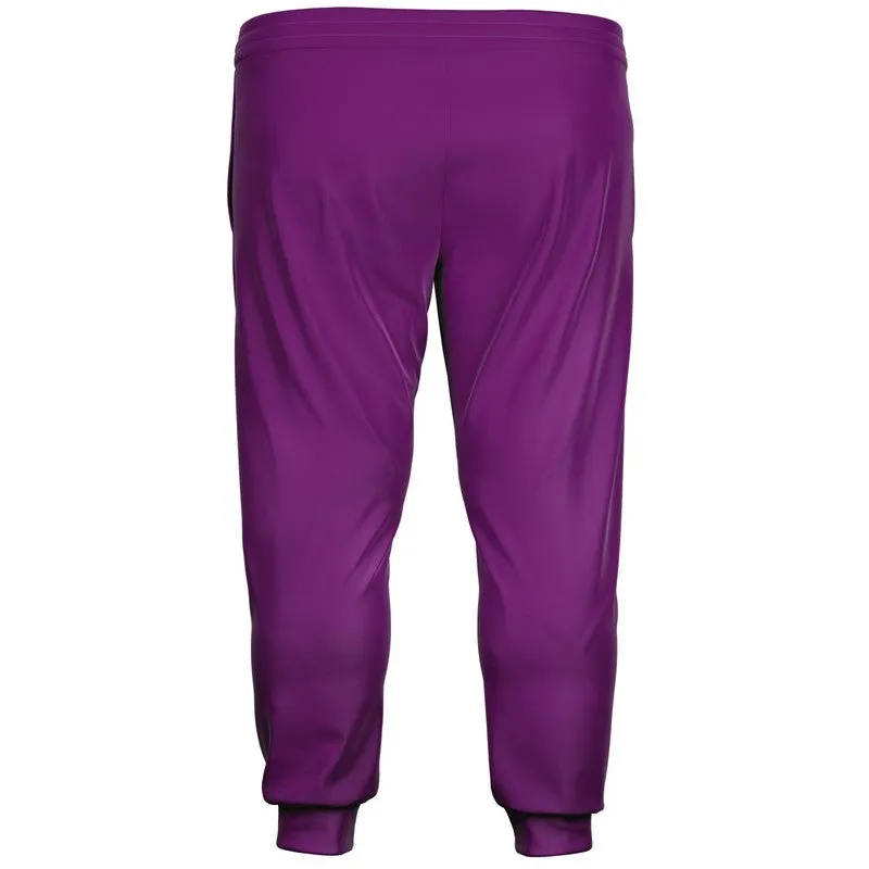 Shaded Purple Joggers | Unisex | with PLUS sizes | C50M100Y0K30