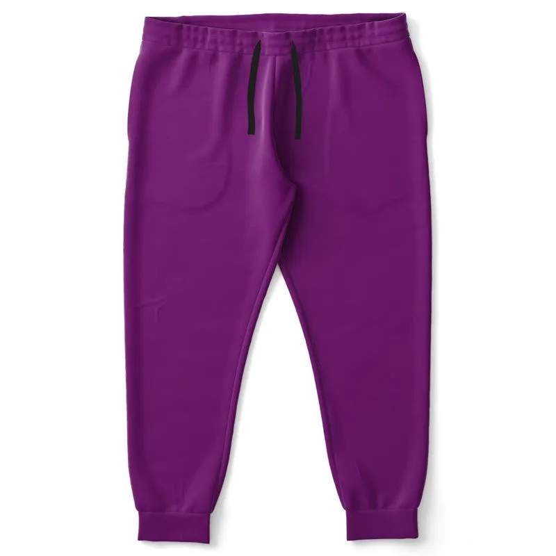 Shaded Purple Joggers | Unisex | with PLUS sizes | C50M100Y0K30