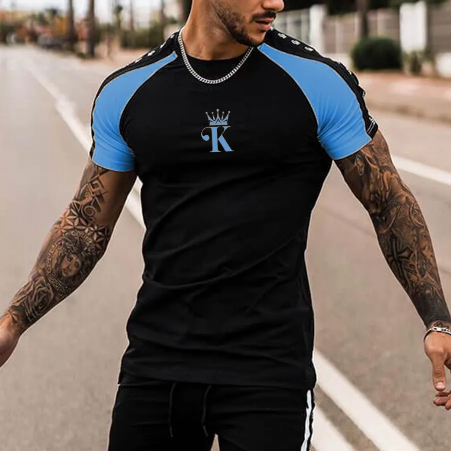 Street Style Poker King Short Sleeve T-Shirt