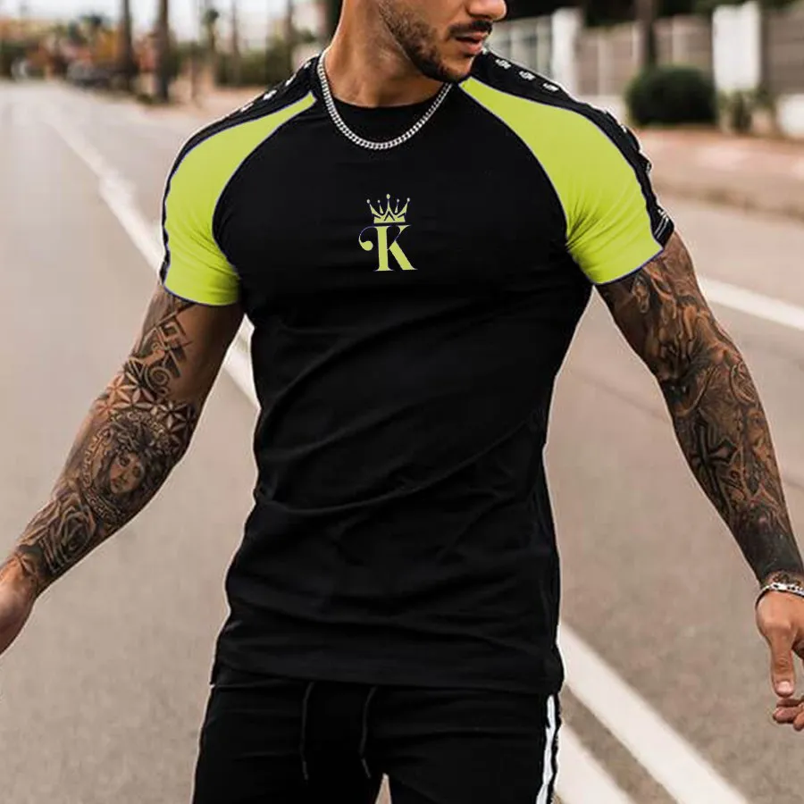 Street Style Poker King Short Sleeve T-Shirt