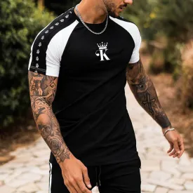 Street Style Poker King Short Sleeve T-Shirt