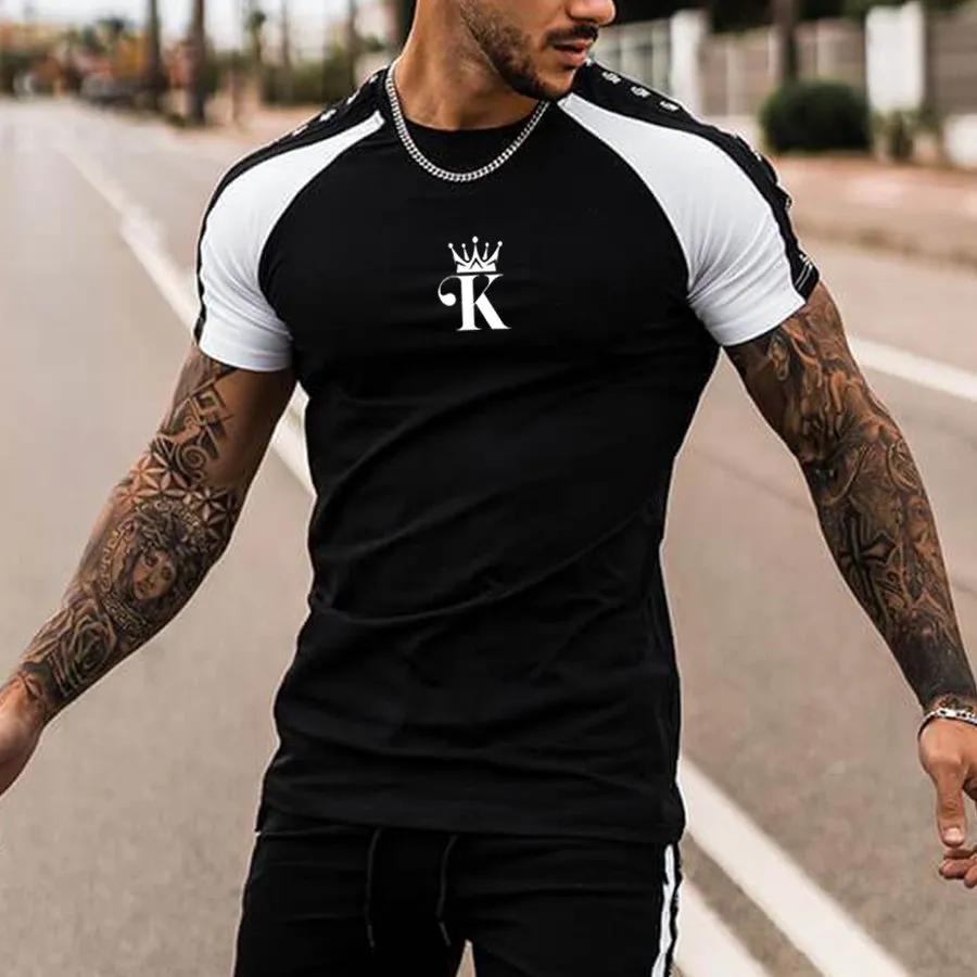Street Style Poker King Short Sleeve T-Shirt