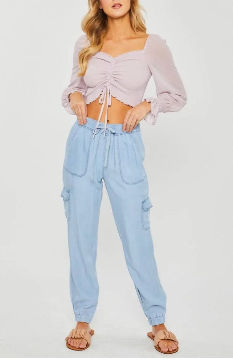 Tencel Joggers Pants