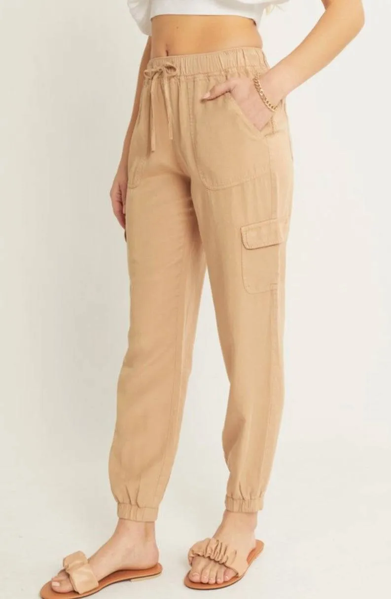 Tencel Joggers Pants