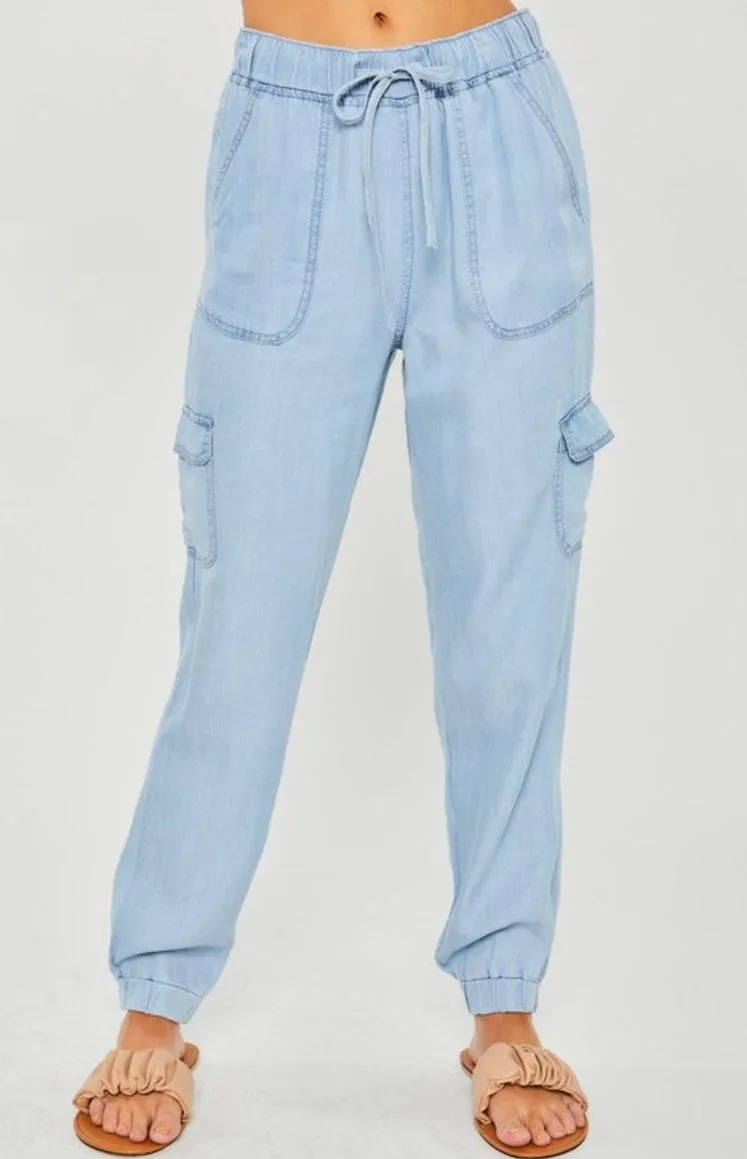 Tencel Joggers Pants