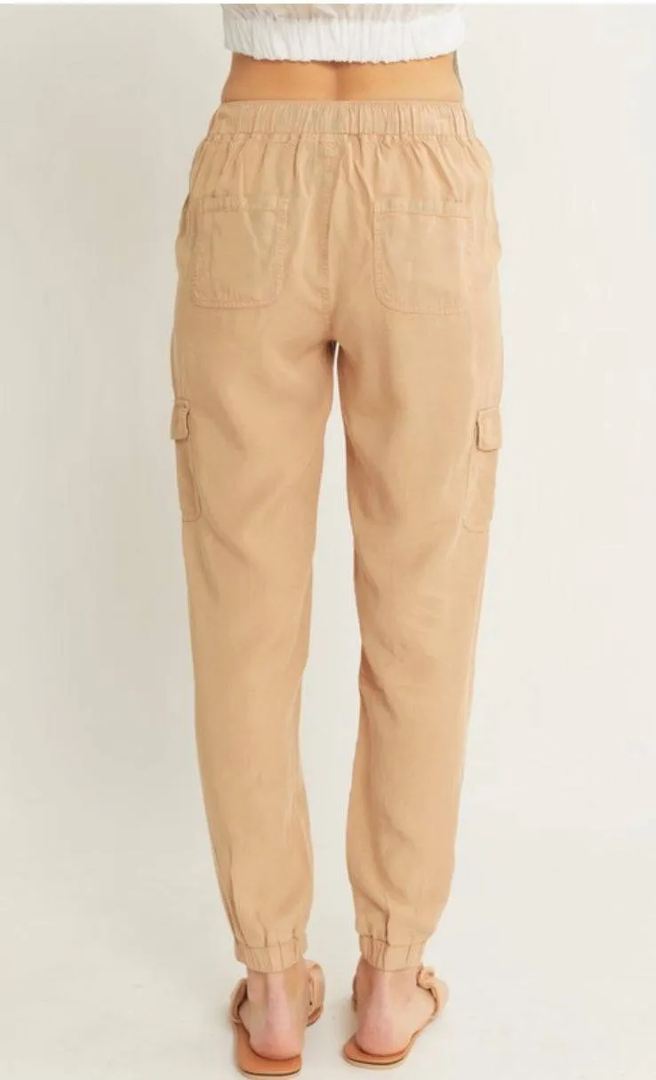 Tencel Joggers Pants