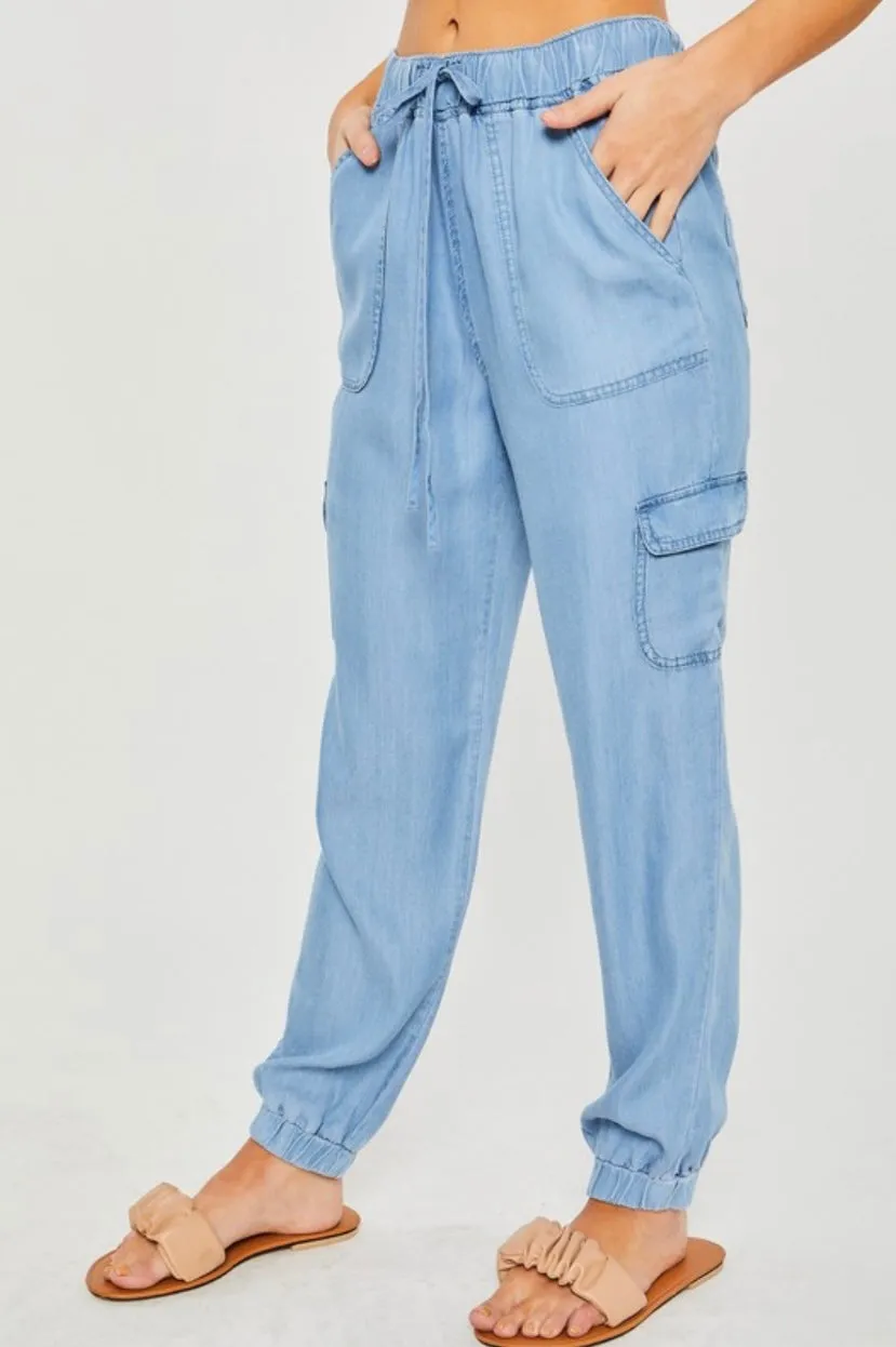 Tencel Joggers Pants
