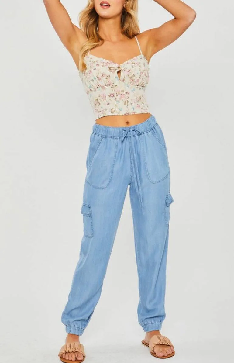 Tencel Joggers Pants