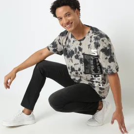 Trendy Oversize Tie - Dye Tees