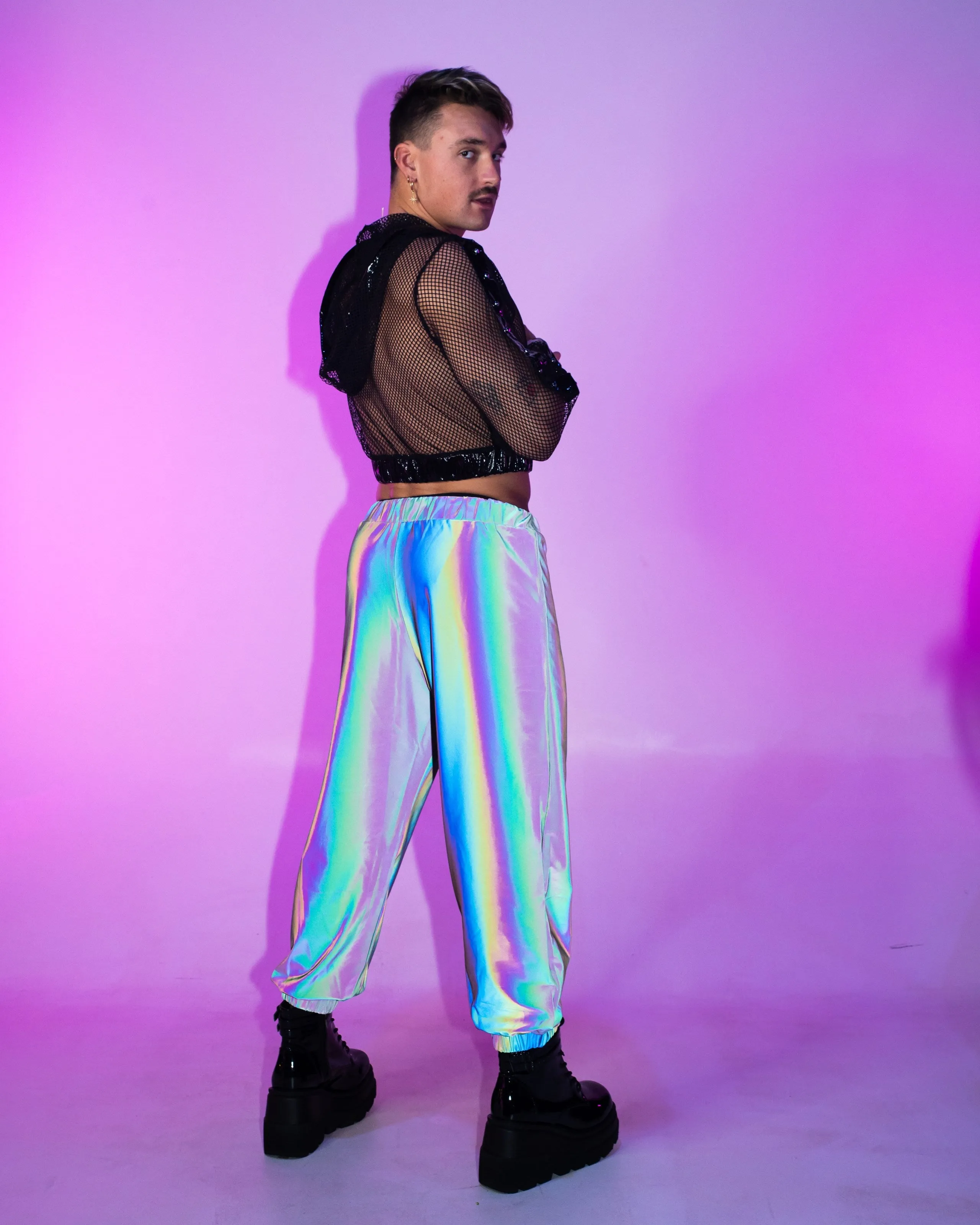 Unisex Flash Reflective Joggers