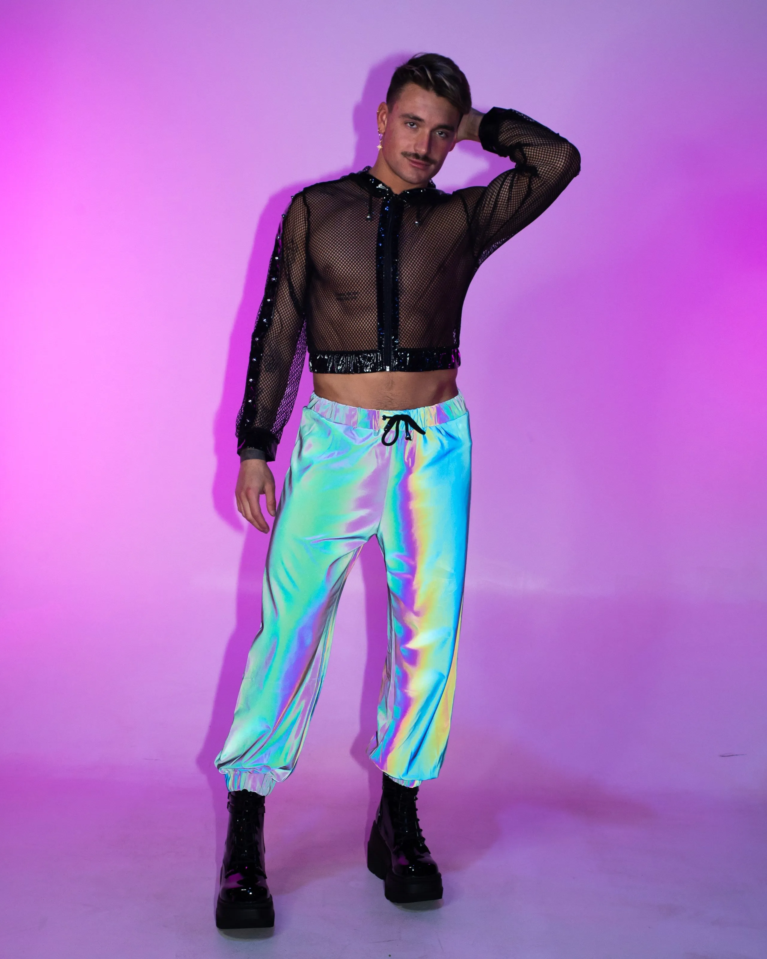 Unisex Flash Reflective Joggers