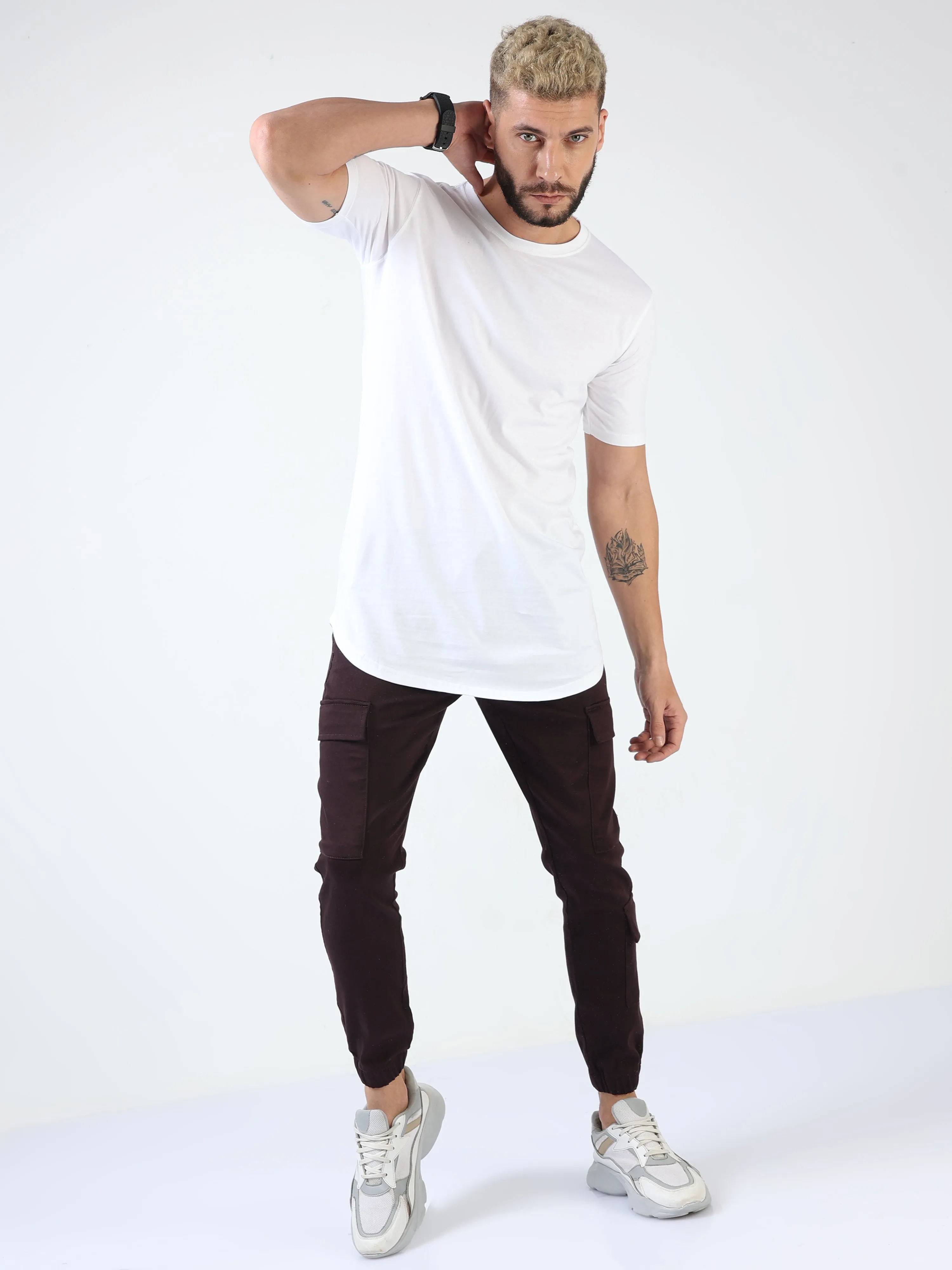 Utility Stretch Coffee Brown Jogger