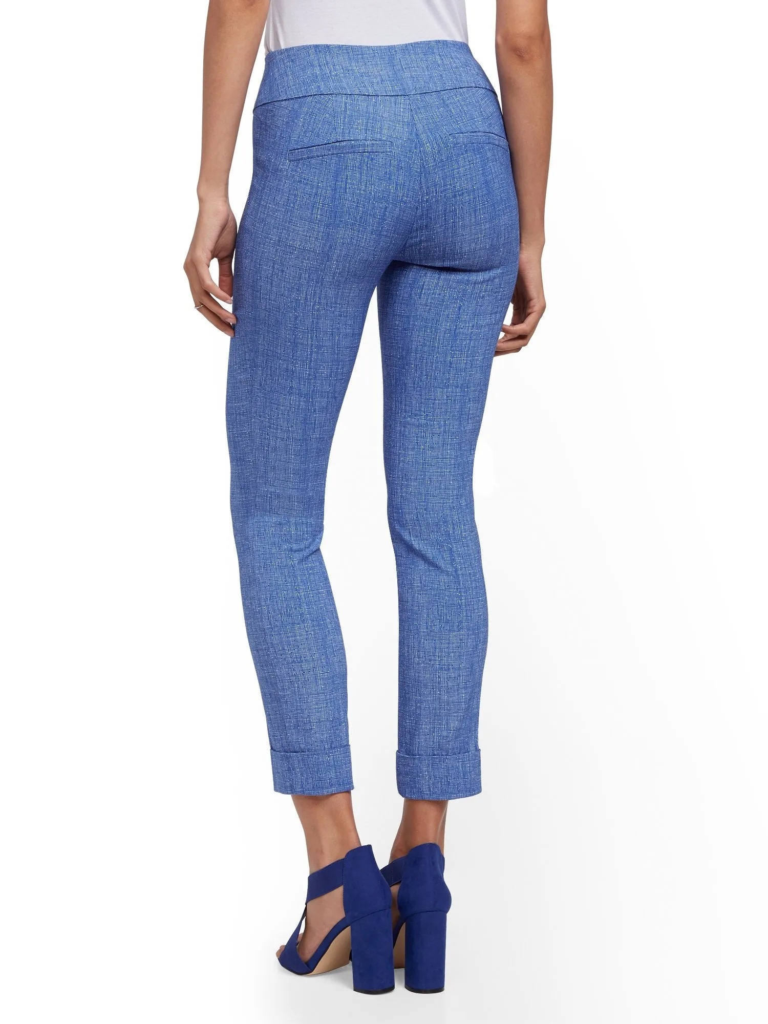 Whitney High-Waisted Pull-On Capri Pant