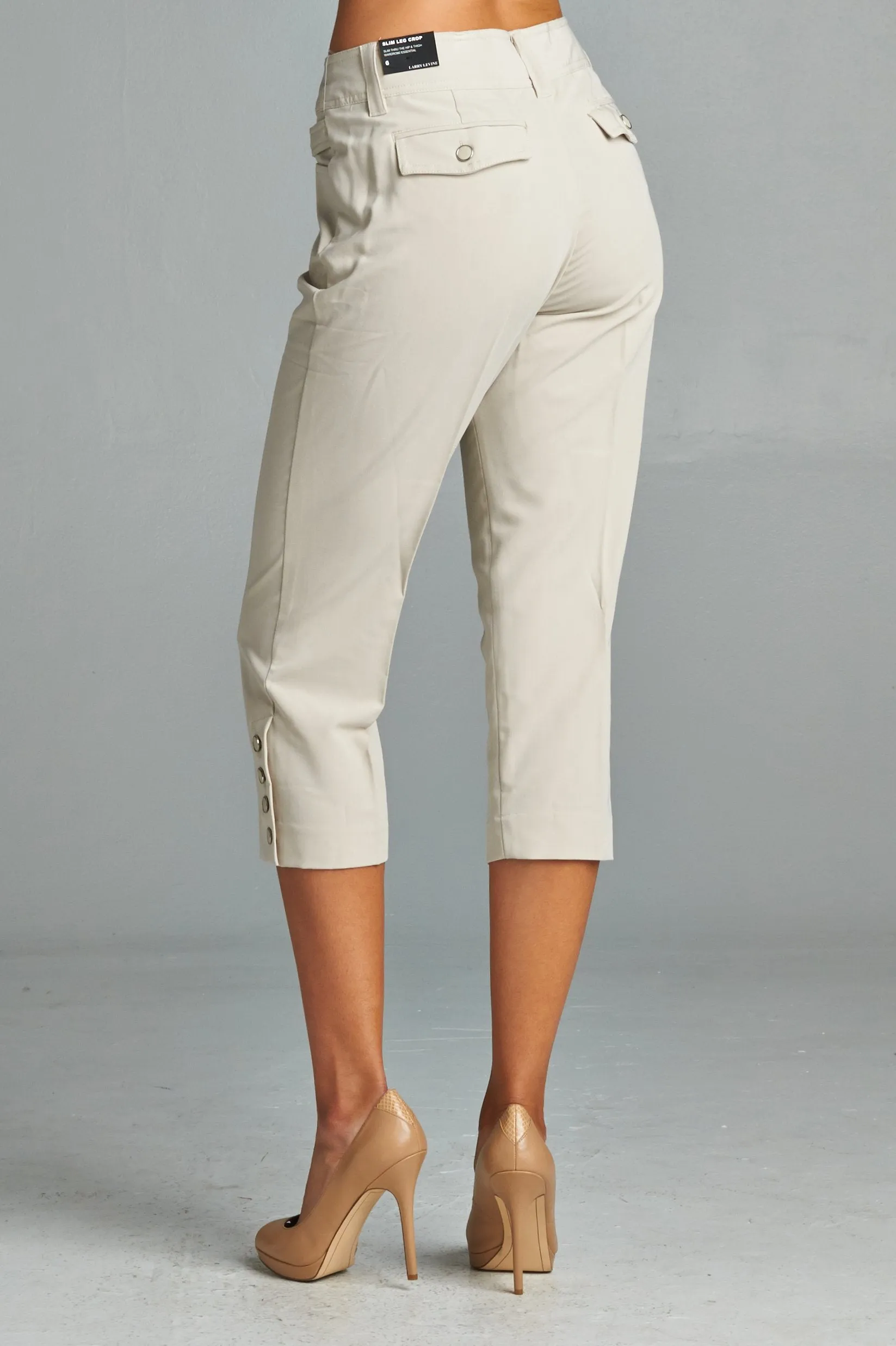 Women's Slim Leg Capri Pants